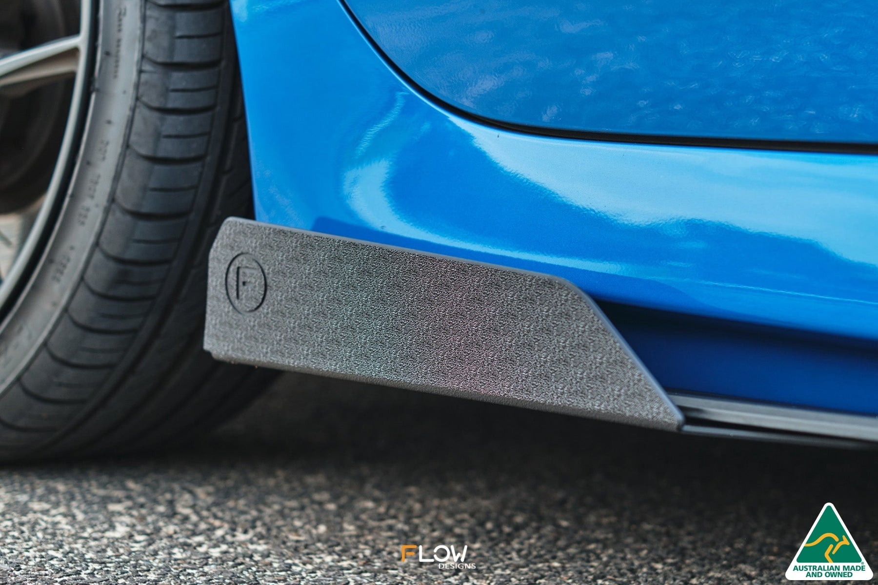 Flow Designs VF Commodore S1 Wagon Side Skirt Splitter Winglets (Pair) - iilumolab