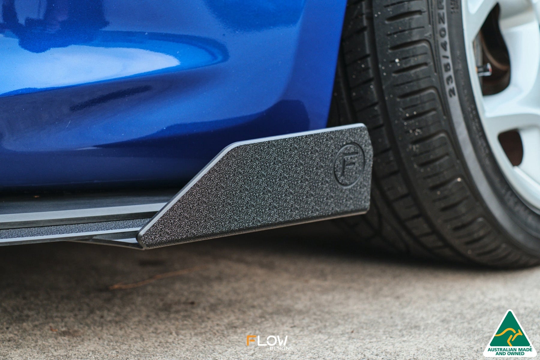 Flow Designs XR5 Focus Turbo Front Lip Splitter Winglets (Pair) - iilumolab