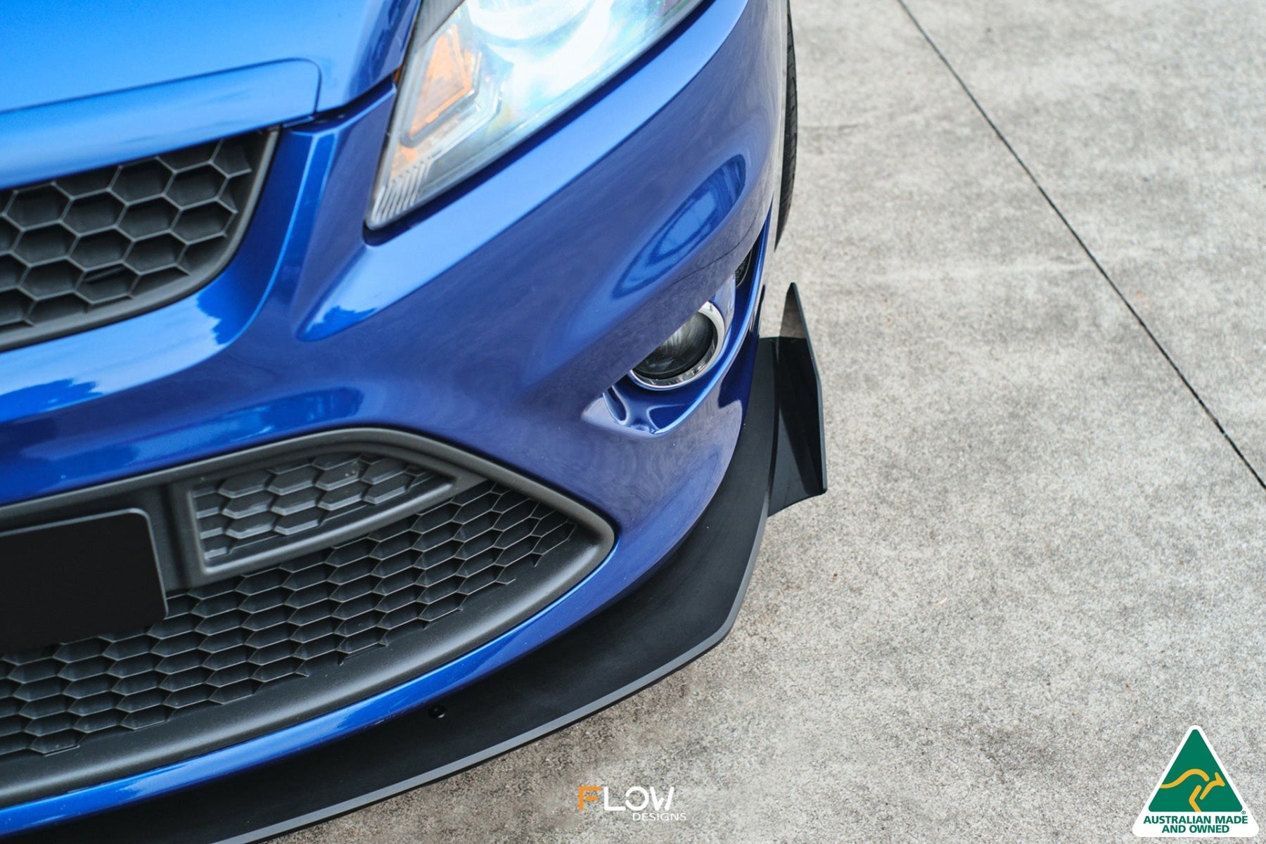 Flow Designs XR5 Focus Turbo Front Lip Splitter Winglets (Pair) - iilumolab