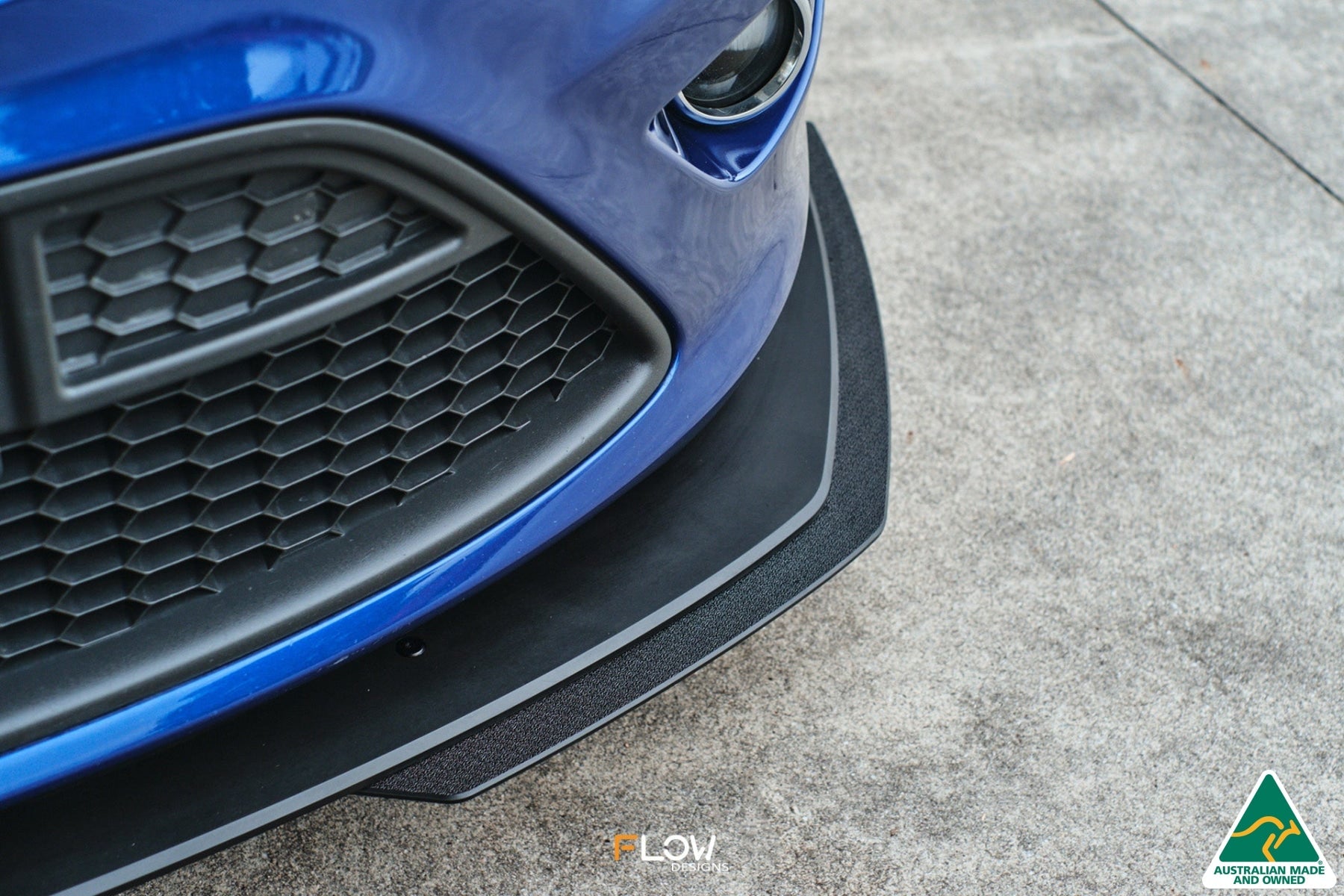 XR5 Focus Turbo Front Lip Splitter Extensions (Pair) - iilumolab