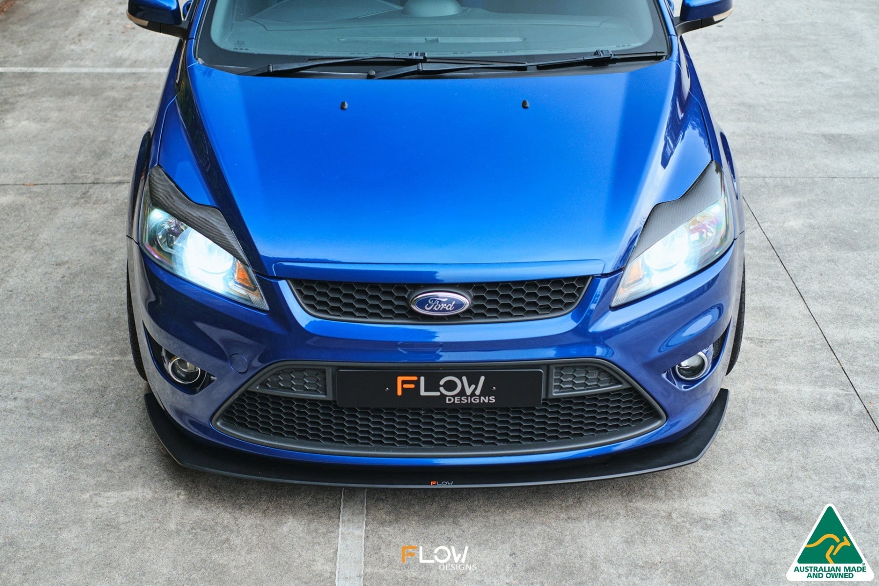 XR5 Focus Turbo V3 Front Lip Splitter - iilumolab