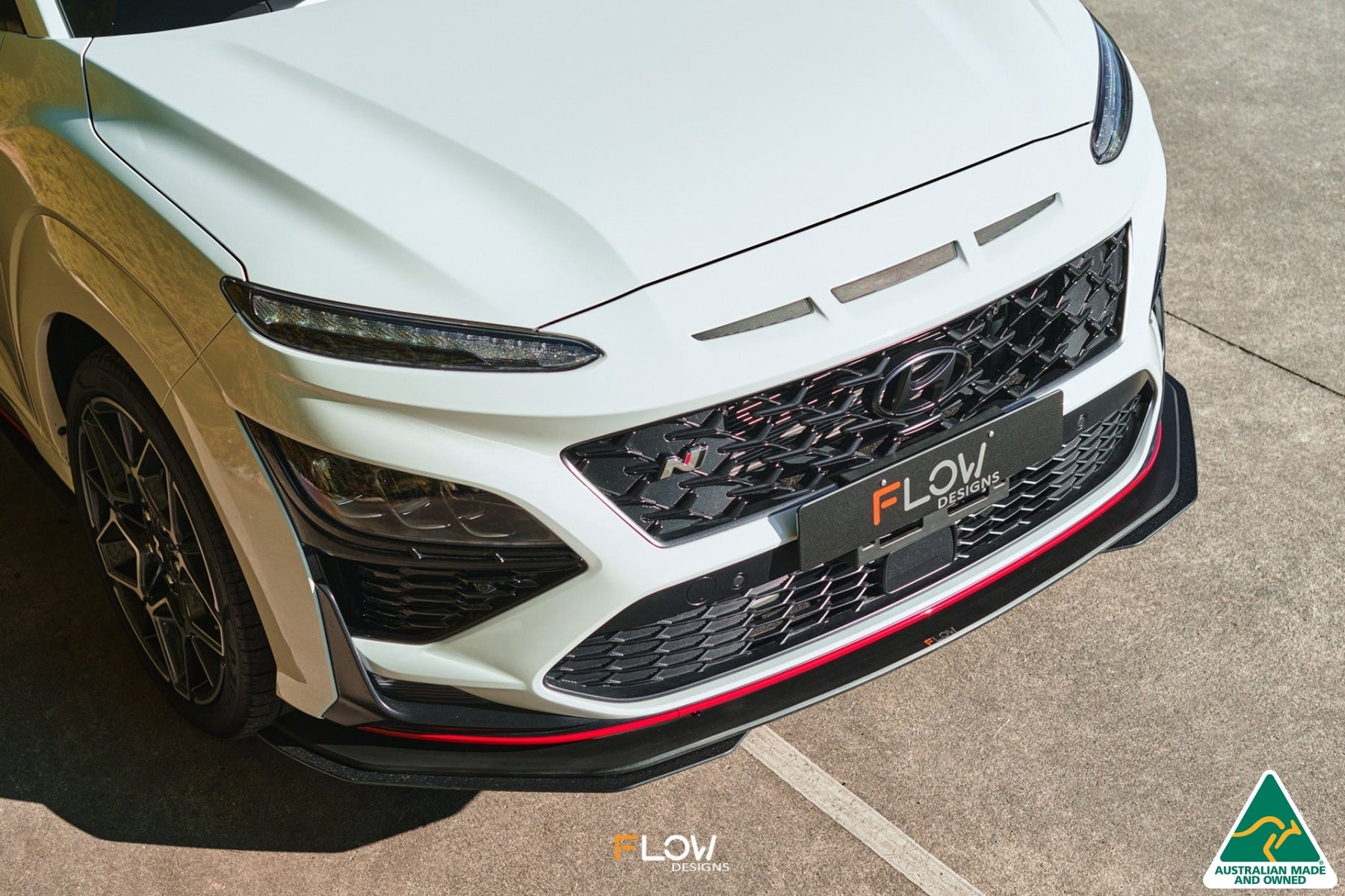 Flow Designs Kona N Front Lip Splitter Extensions (Pair) - iilumolab
