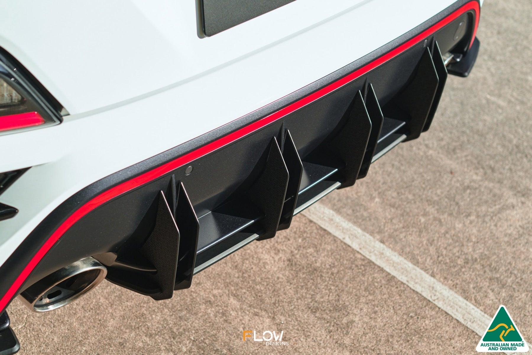 Flow Designs Kona N Flow-Lock Rear Diffuser - iilumolab