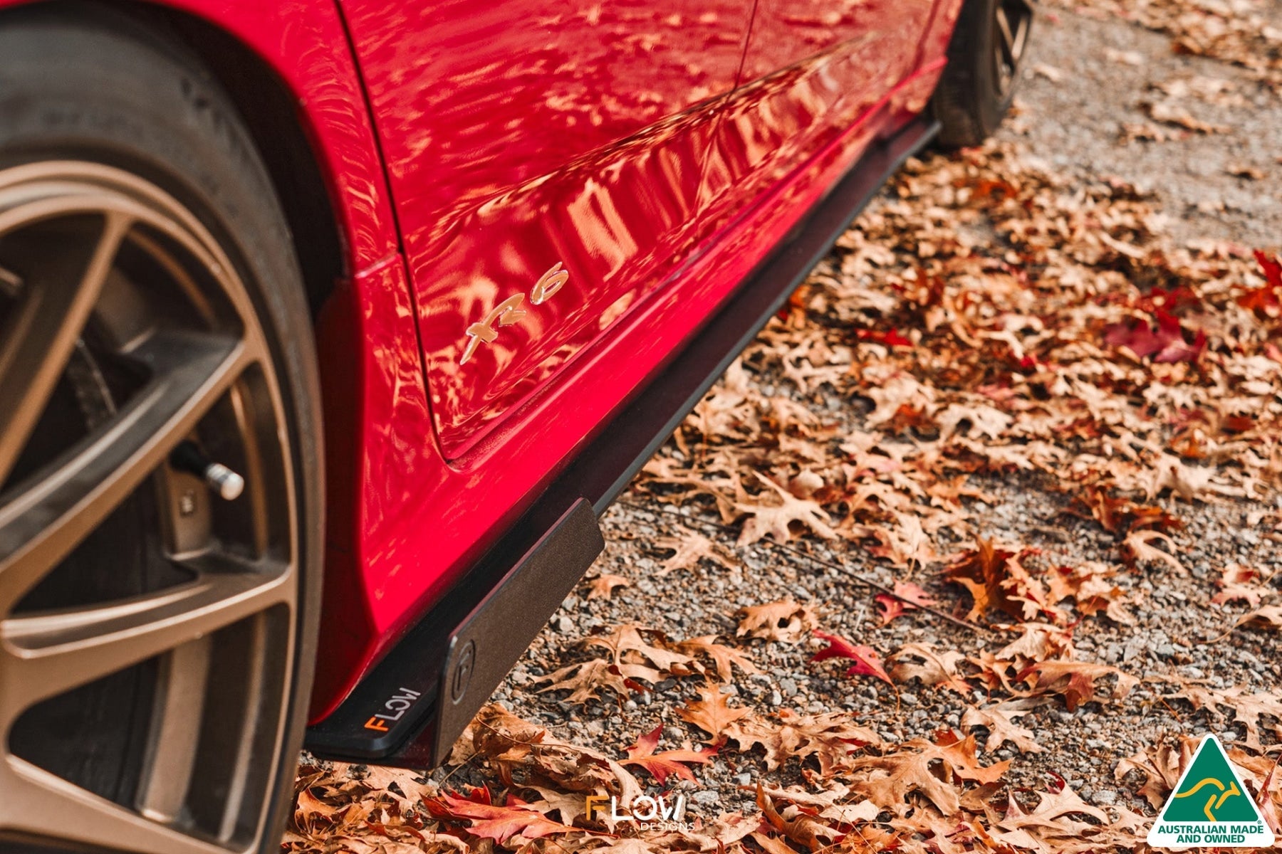 Flow Designs MK1 Falcon FG Side Skirt Splitters (Pair)