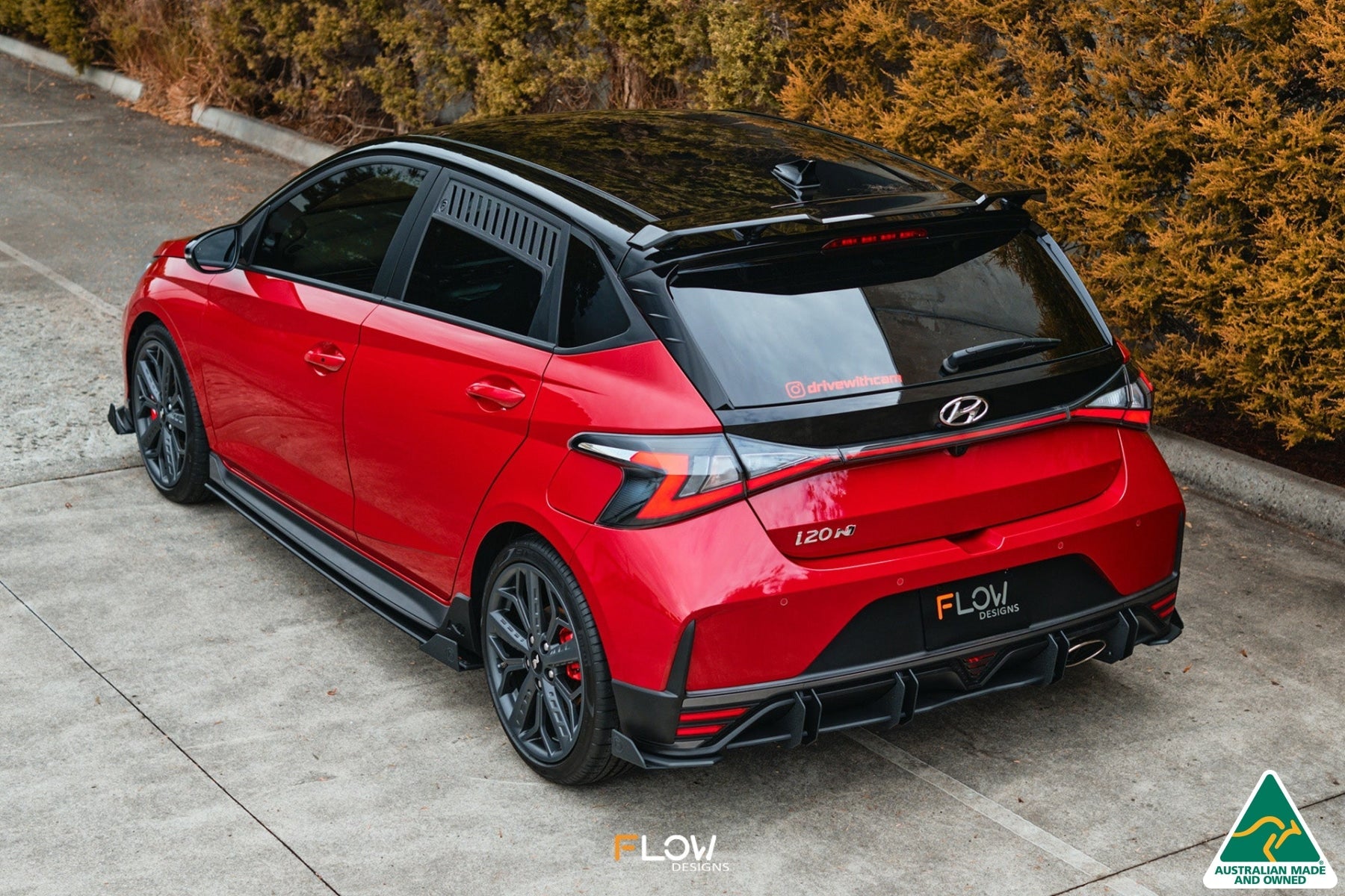 Flow Designs i20 N BC3 Rear Window Vents (Pair) - iilumolab