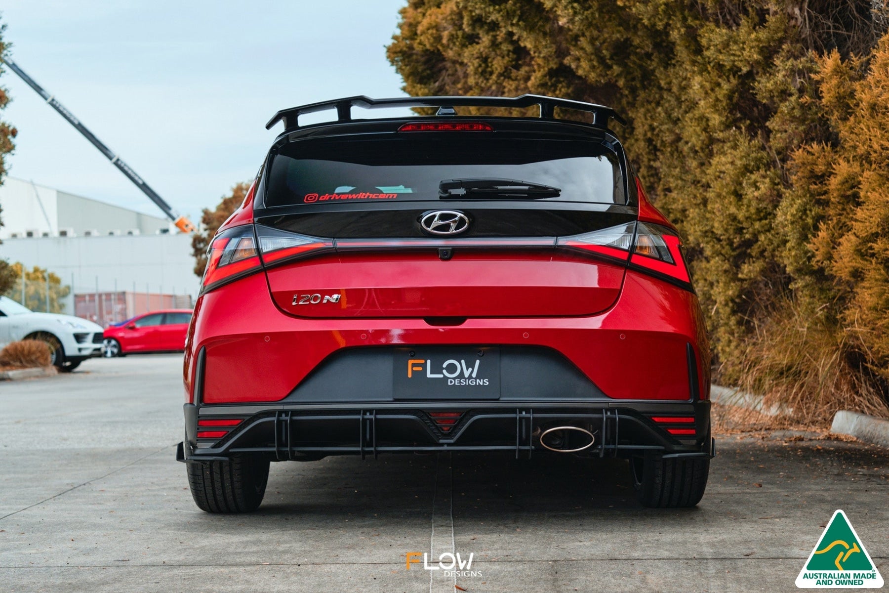 Flow Designs i20 N BC3 Pre-Facelift - Flow-Lock Rear Diffuser - iilumolab