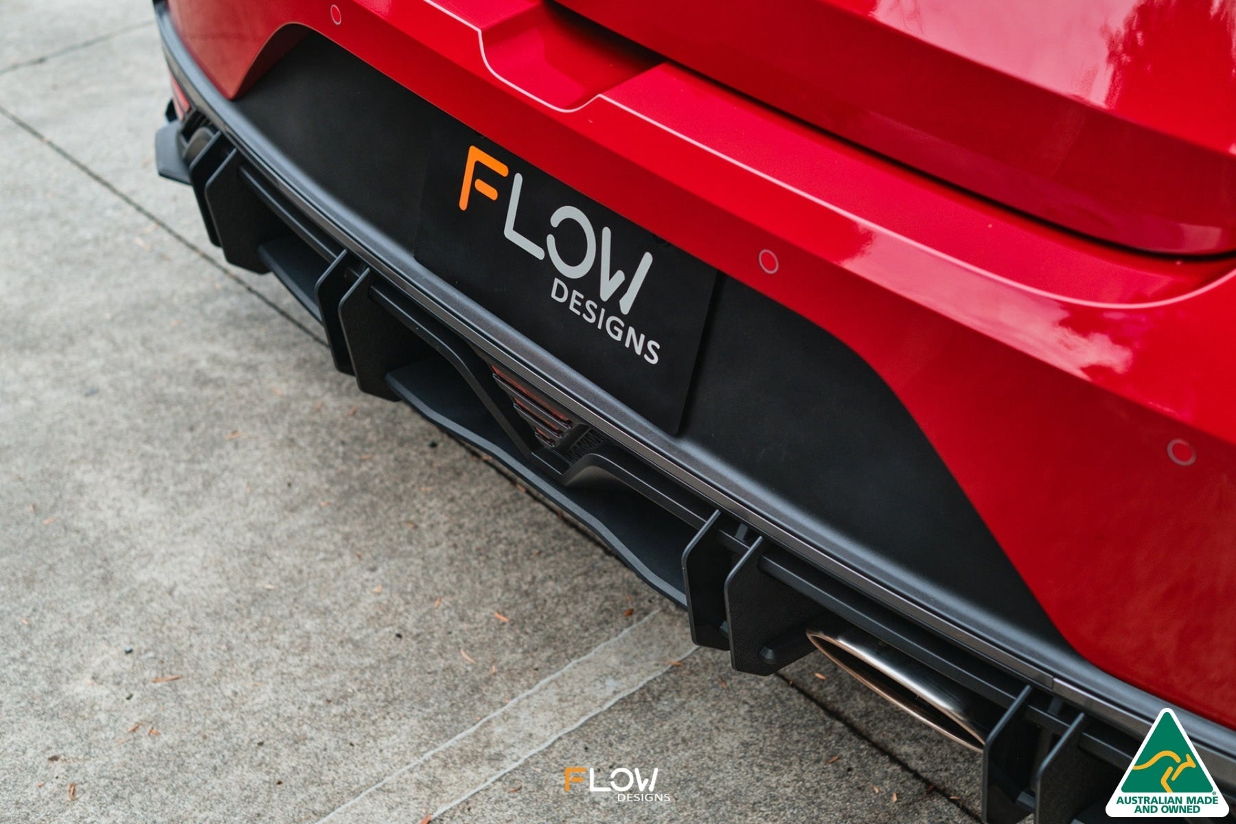 Flow Designs i20 N BC3 Pre-Facelift - Flow-Lock Rear Diffuser - iilumolab