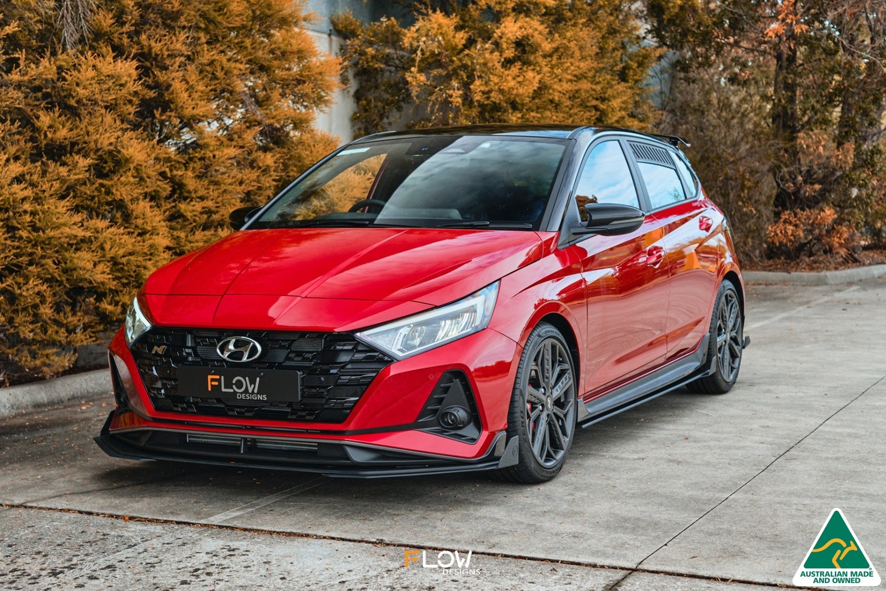 Flow Designs i20 N BC3 Front Lip Splitter Winglets (Pair)