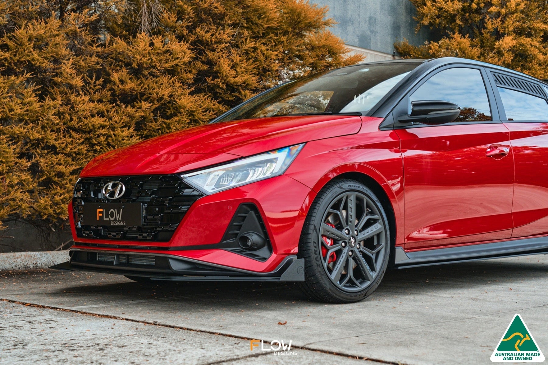 Flow Designs i20 N BC3 Front Lip Splitter Winglets (Pair)