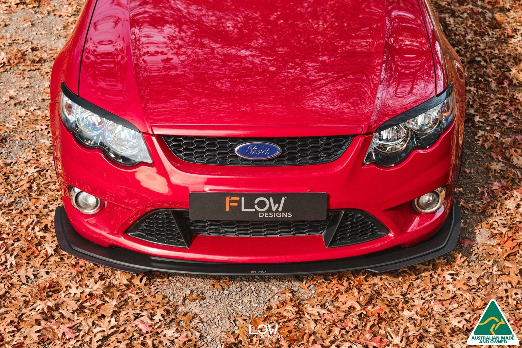 Flow Designs MK1 Falcon FG Front Lip Splitter Extensions (Pair) - iilumolab