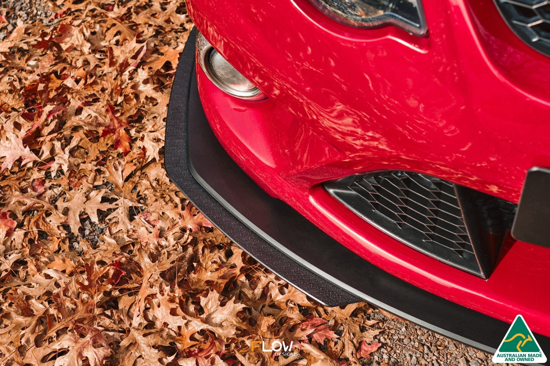 Flow Designs MK1 Falcon FG Front Lip Splitter Extensions (Pair) - iilumolab