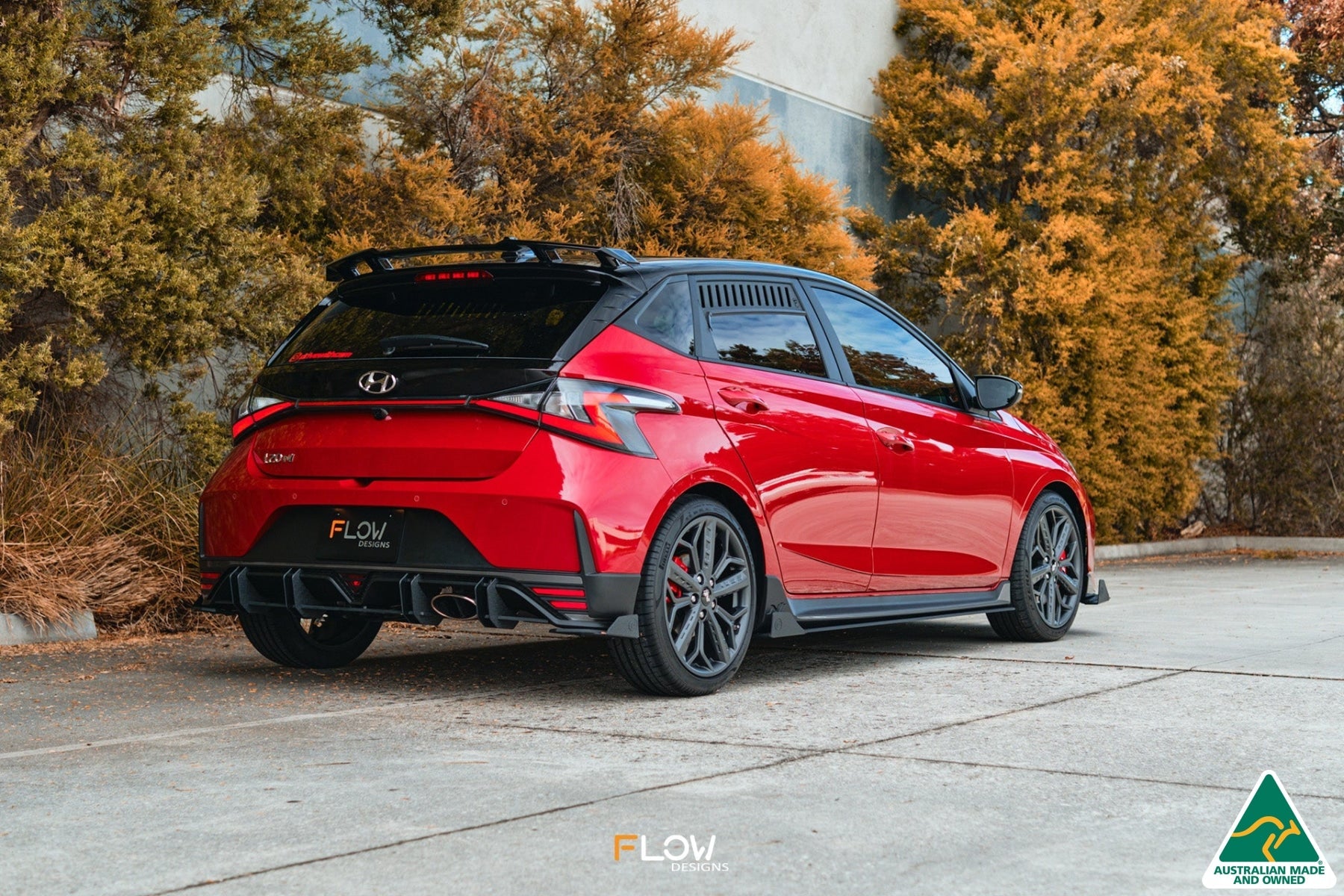 Flow Designs i20 N BC3 Pre-Facelift - Flow-Lock Rear Diffuser - iilumolab
