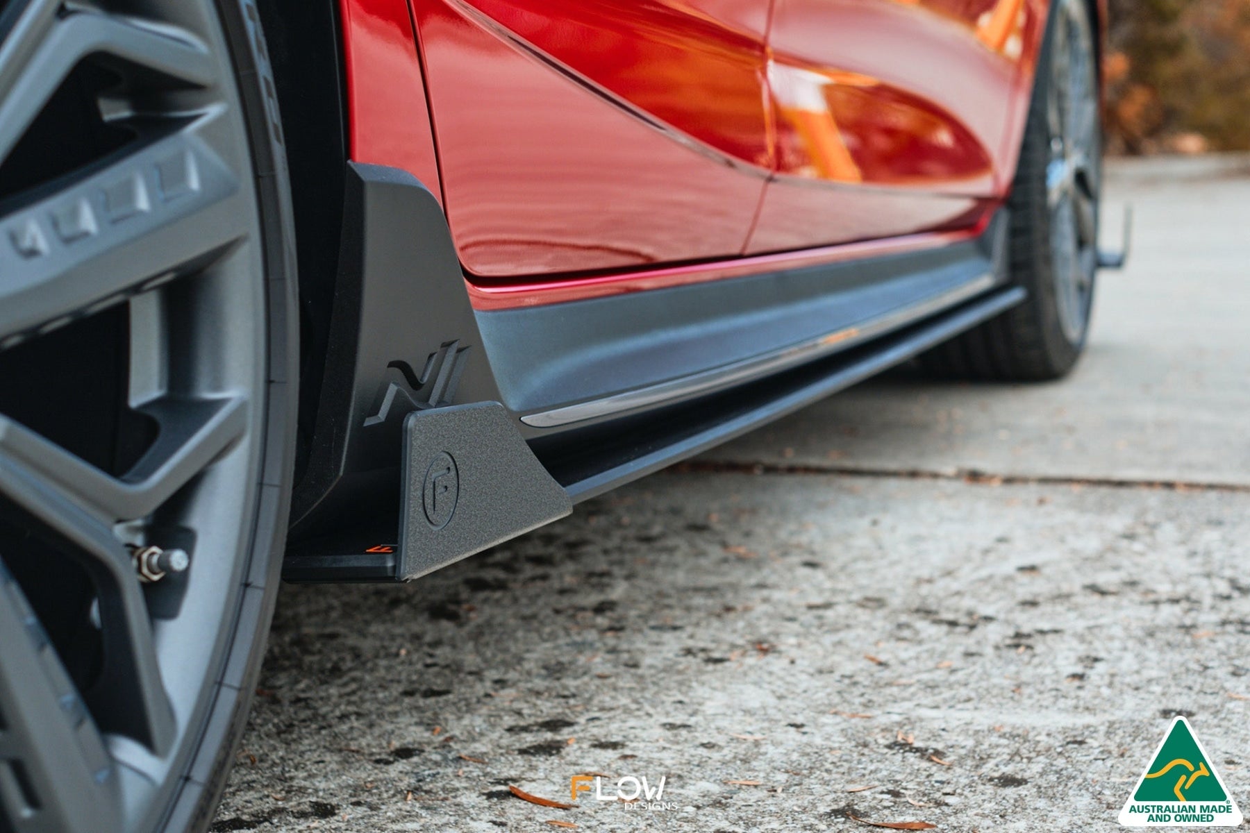 Flow Designs i20 N BC3 Side Skirt Splitters (Pair) - iilumolab