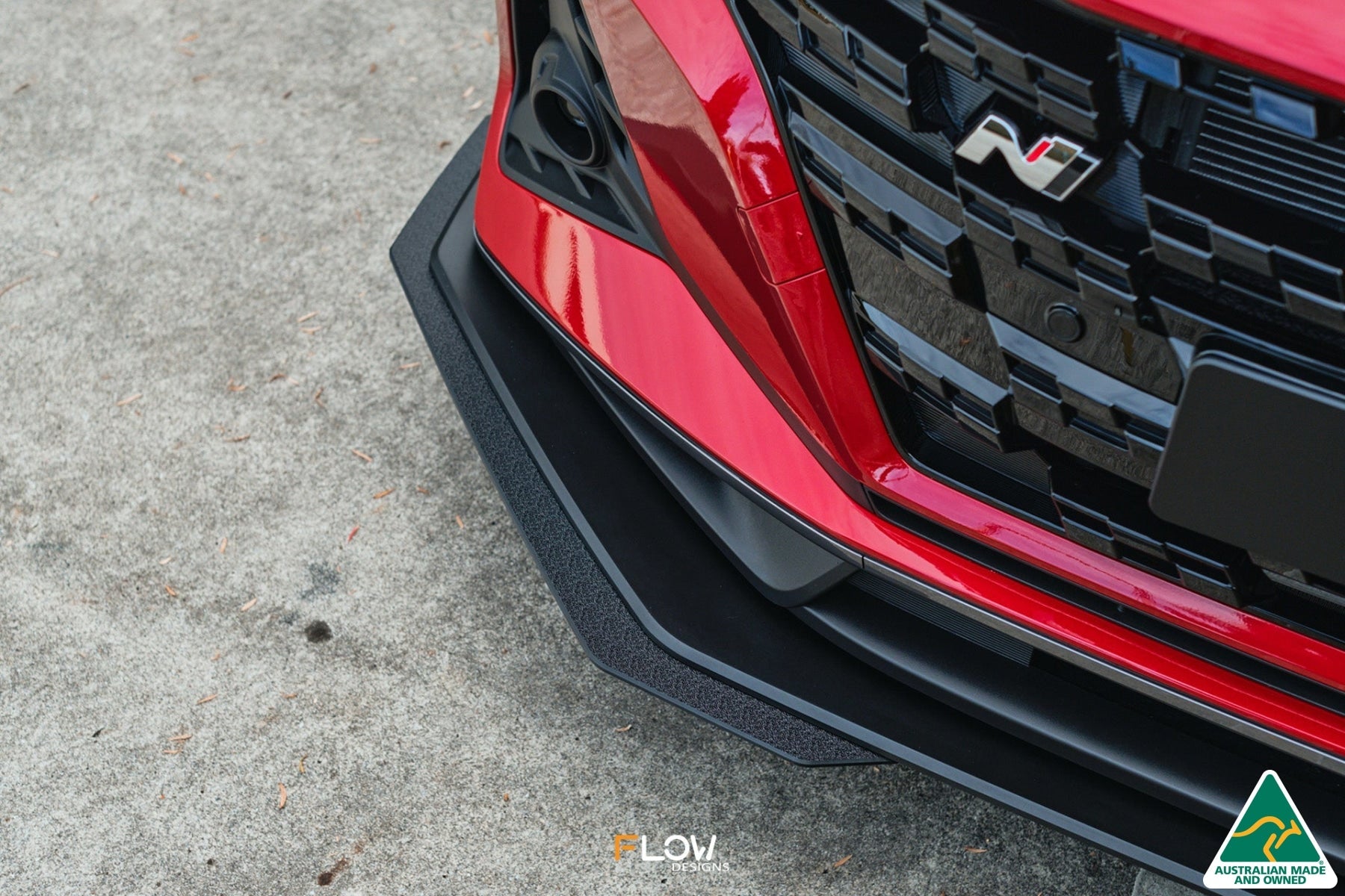 Flow Designs i20 N BC3 Front Lip Splitter Extensions (Pair) - iilumolab