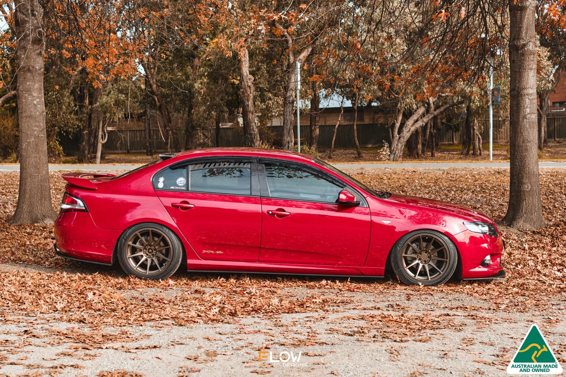 Flow Designs MK1 Falcon FG Side Skirt Splitters (Pair)