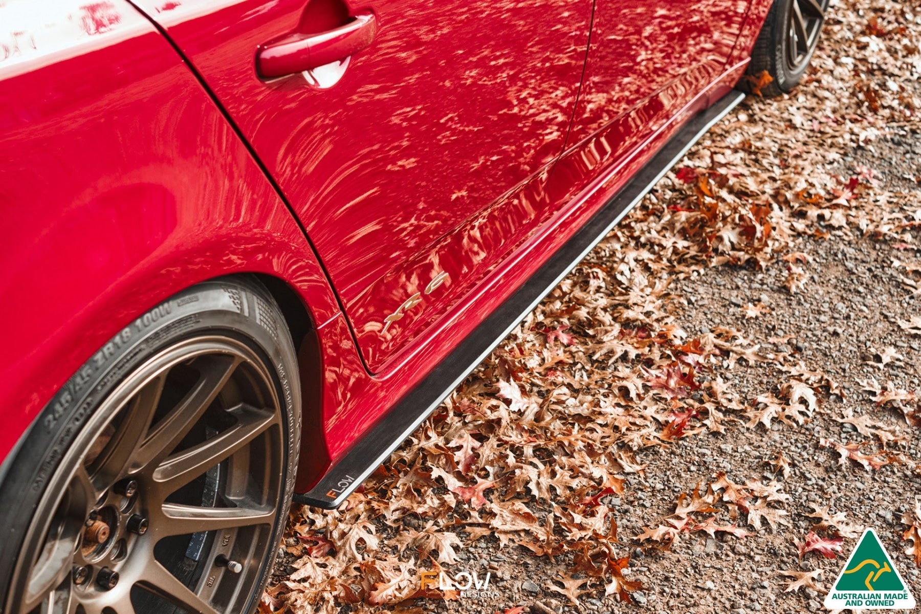 Flow Designs MK1 Falcon FG Side Skirt Splitters (Pair)