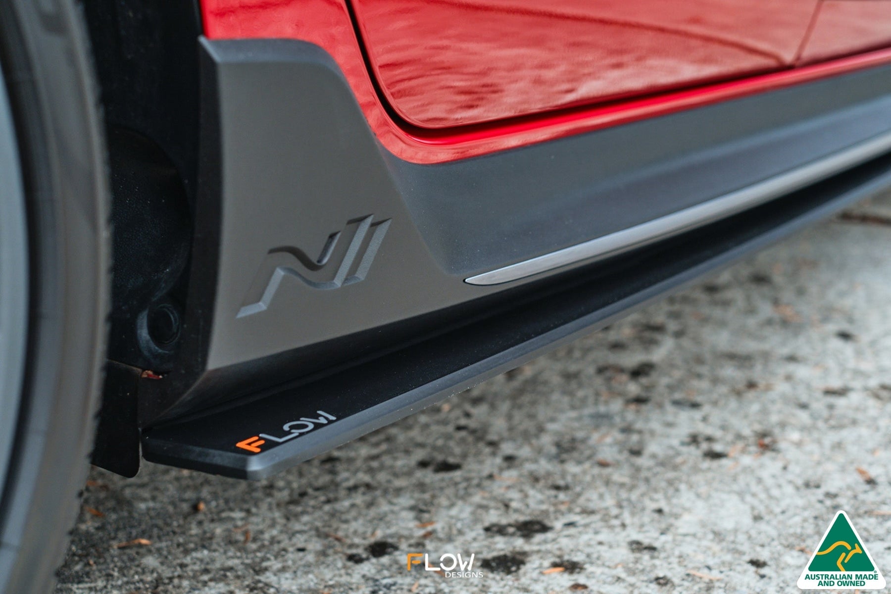 Flow Designs i20 N BC3 Side Skirt Splitters (Pair) - iilumolab