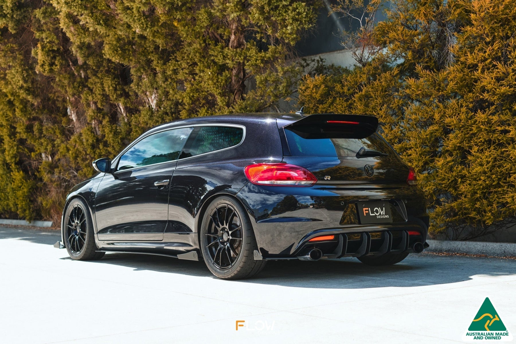 Flow Designs Scirocco R PFL V3 Side Skirt Splitter Winglets (Pair) - iilumolab