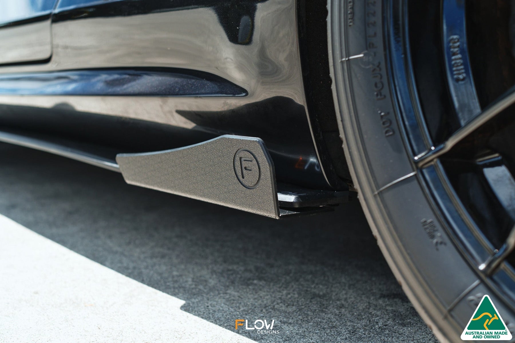 Flow Designs Scirocco R PFL V3 Side Skirt Splitter Winglets (Pair) - iilumolab