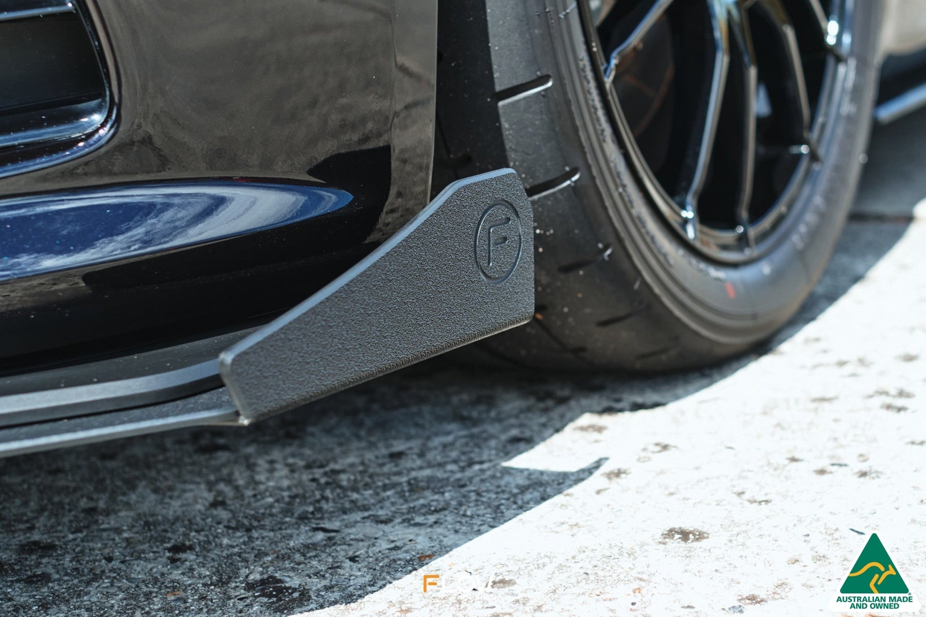 Flow Designs Scirocco R PFL V3 Front Lip Splitter Winglets (Pair) - iilumolab