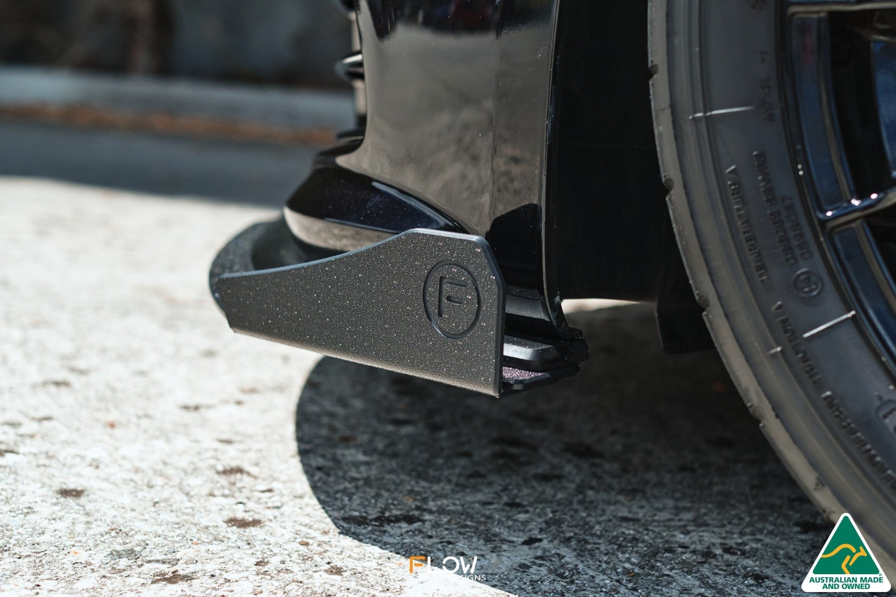Flow Designs Scirocco R PFL V3 Front Lip Splitter Winglets (Pair) - iilumolab