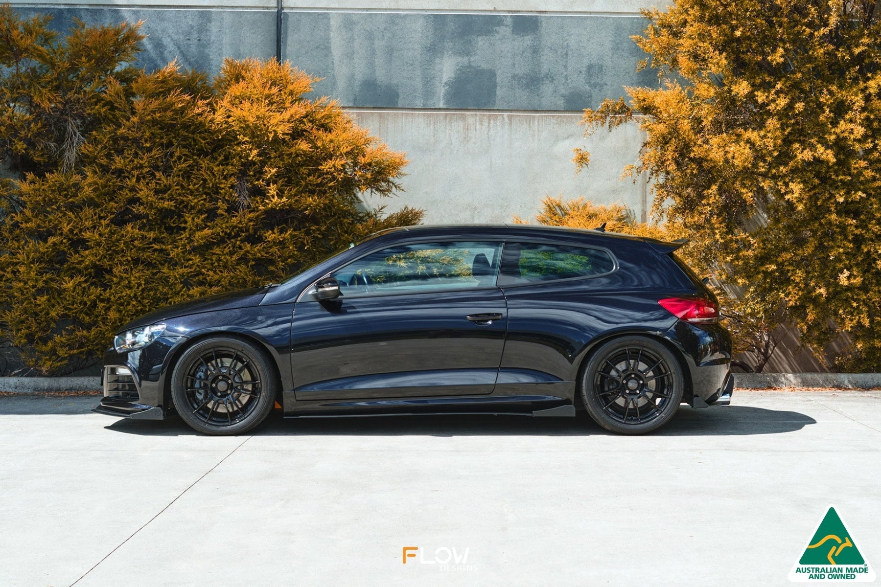 Flow Designs Scirocco R PFL V3 Side Skirt Splitters (Pair) - iilumolab