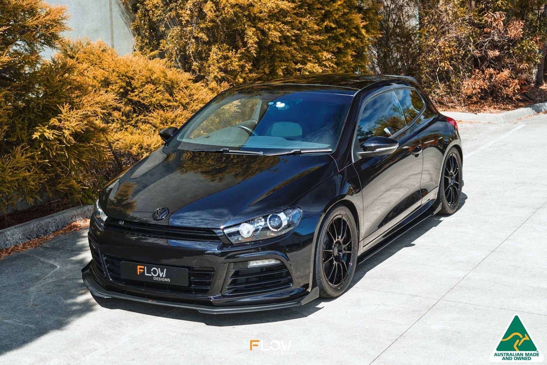 Flow Designs Scirocco R PFL V3 Front Lip Splitter - iilumolab