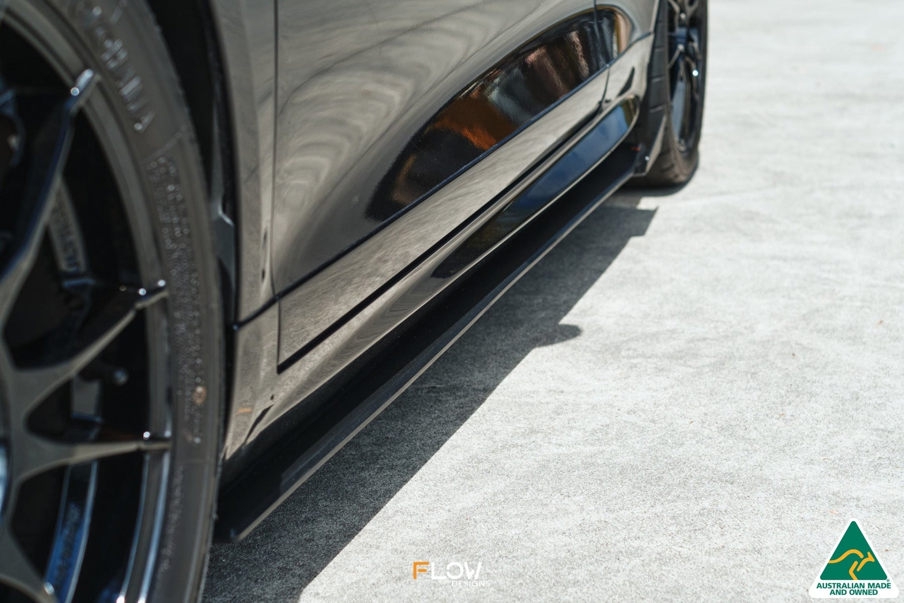 Flow Designs Scirocco R PFL V3 Side Skirt Splitters (Pair) - iilumolab