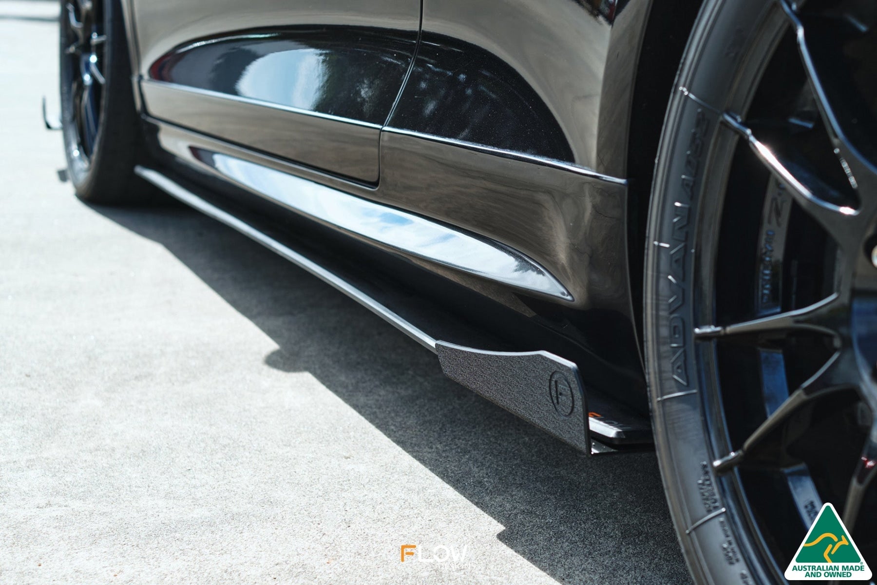 Flow Designs Scirocco R PFL V3 Side Skirt Splitters (Pair) - iilumolab
