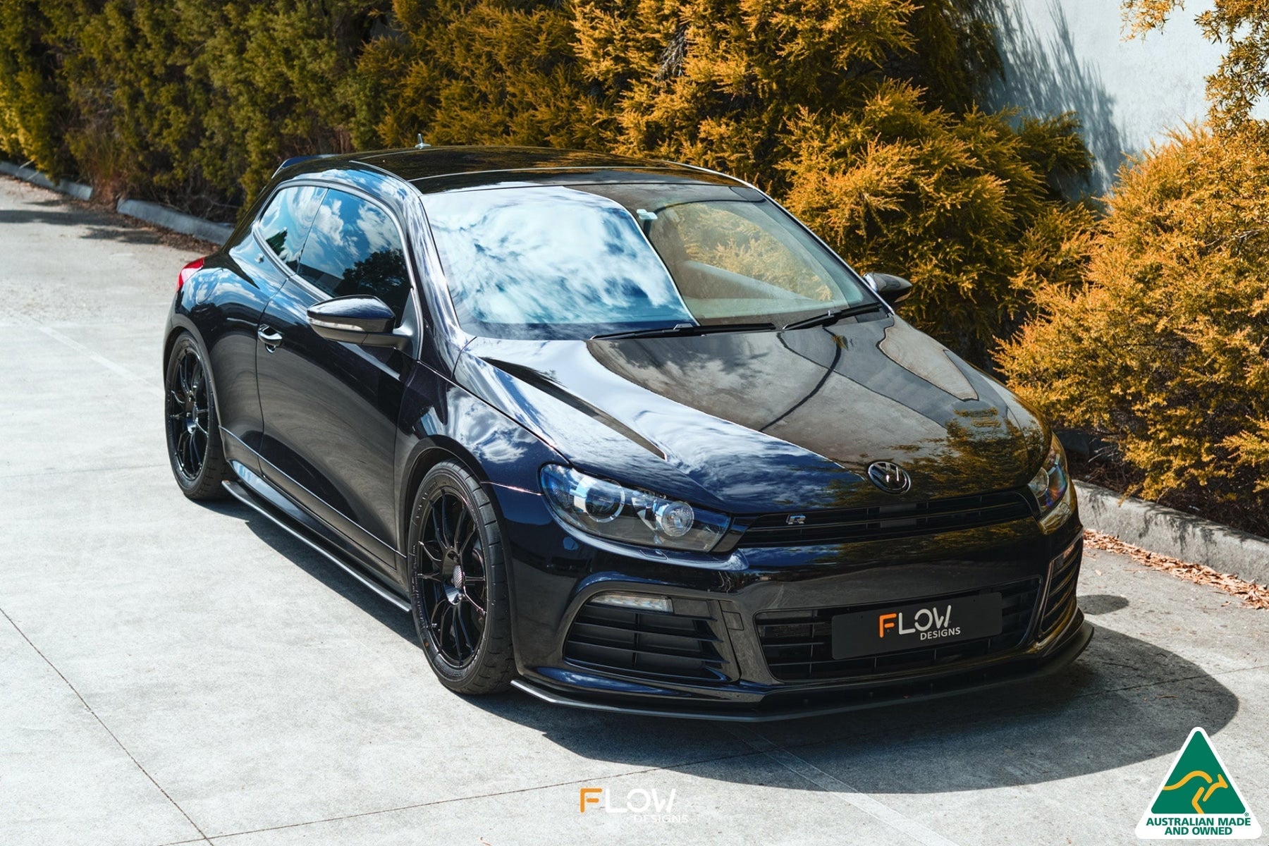 Flow Designs Scirocco R PFL V3 Front Lip Splitter - iilumolab