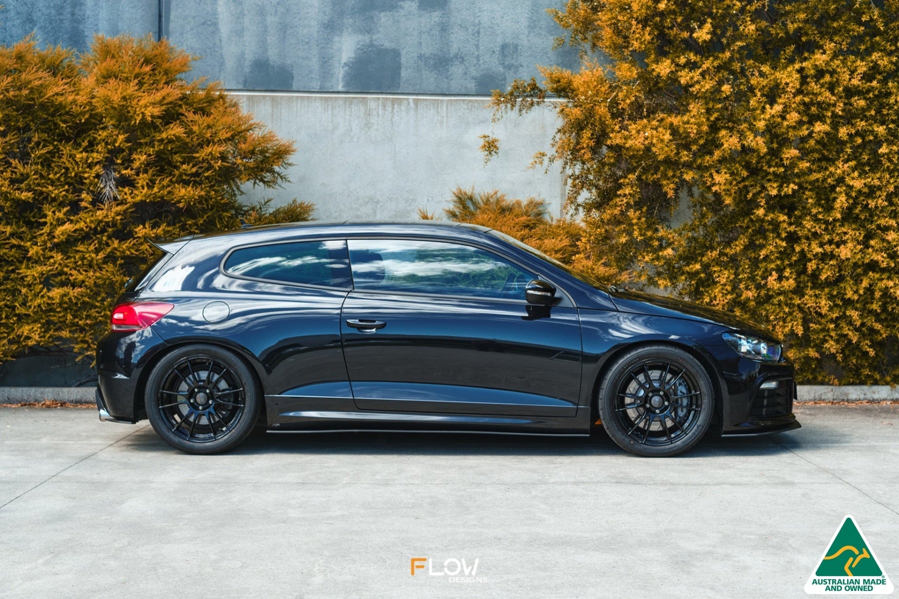 Flow Designs Scirocco R PFL V3 Side Skirt Splitters (Pair) - iilumolab