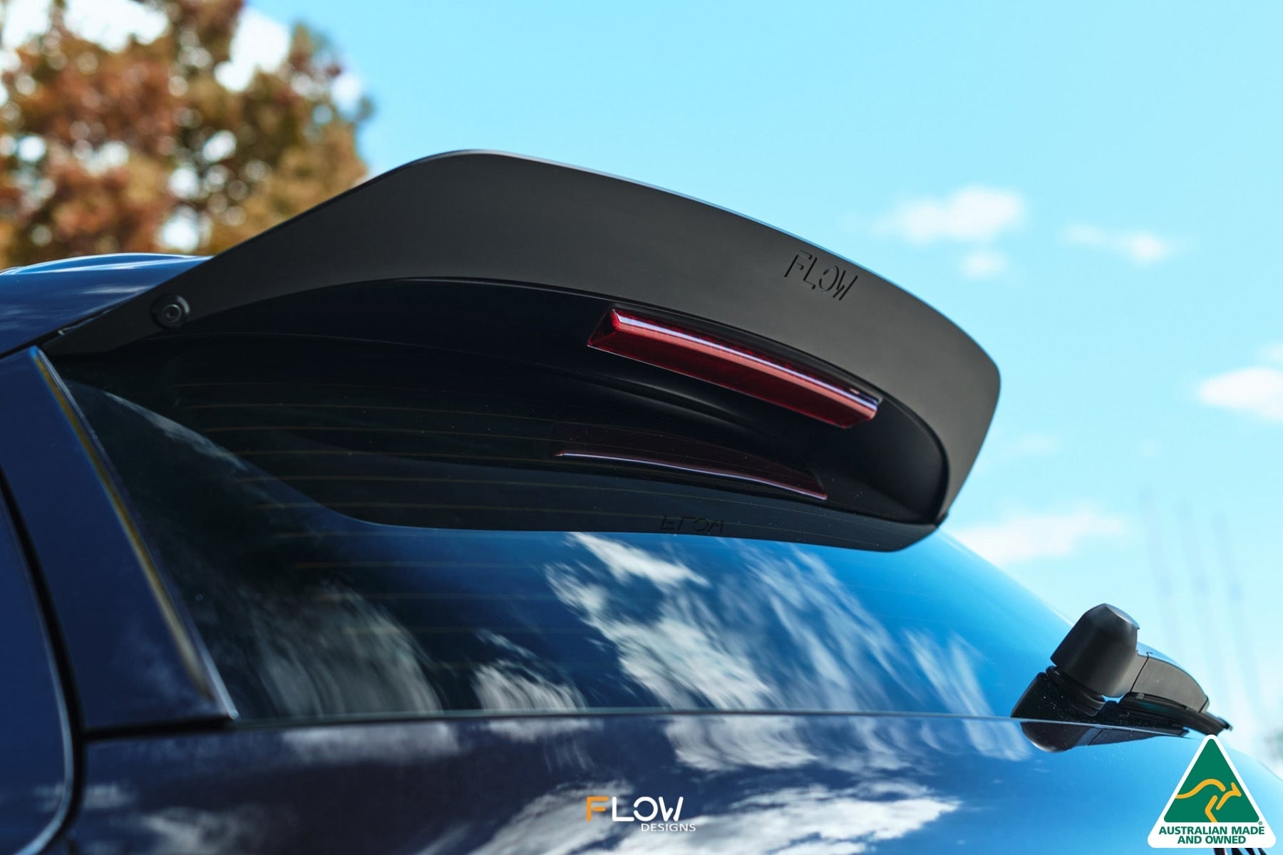 Flow Designs Scirocco R PFL V3 Rear Spoiler Extension - iilumolab