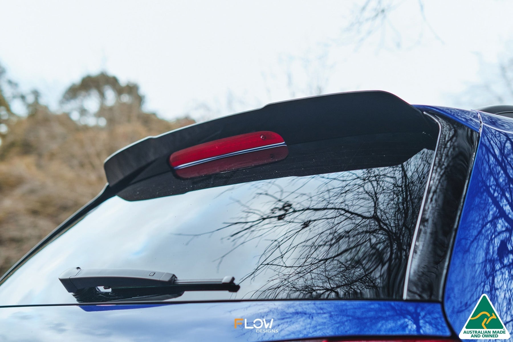 Flow Designs MK7 Golf R Wagon Rear Spoiler Extension - iilumolab