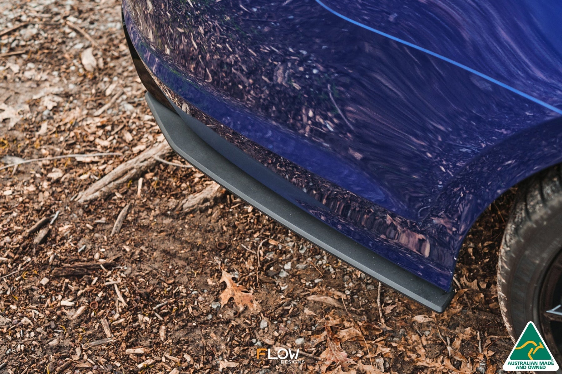 Flow Designs MK7 Golf R Wagon Rear Spats V3 (Pair)