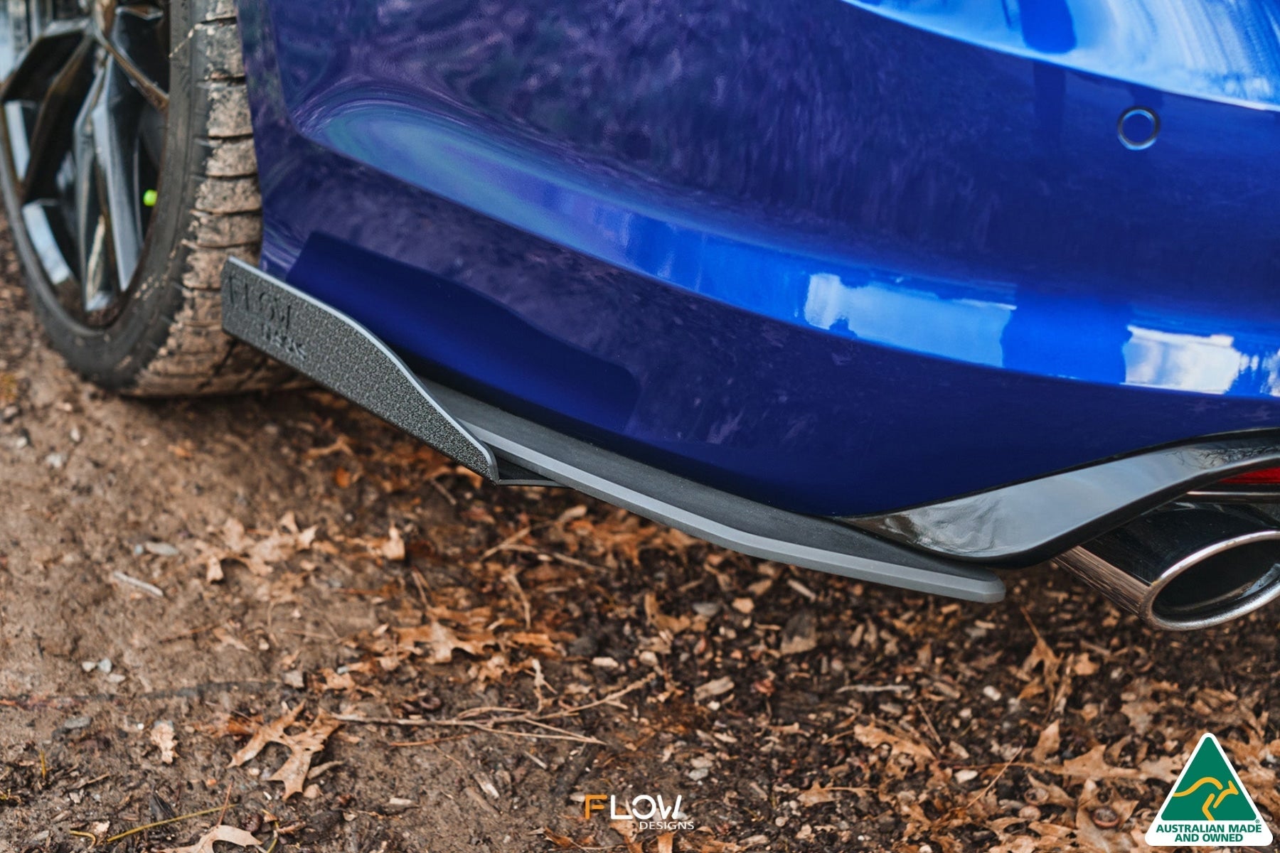 Flow Designs MK7 Golf R Wagon Rear Spats V3 (Pair)