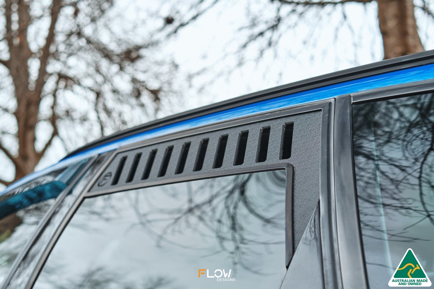 Flow Designs S3 8P Rear Window Vents (Pair) - iilumolab