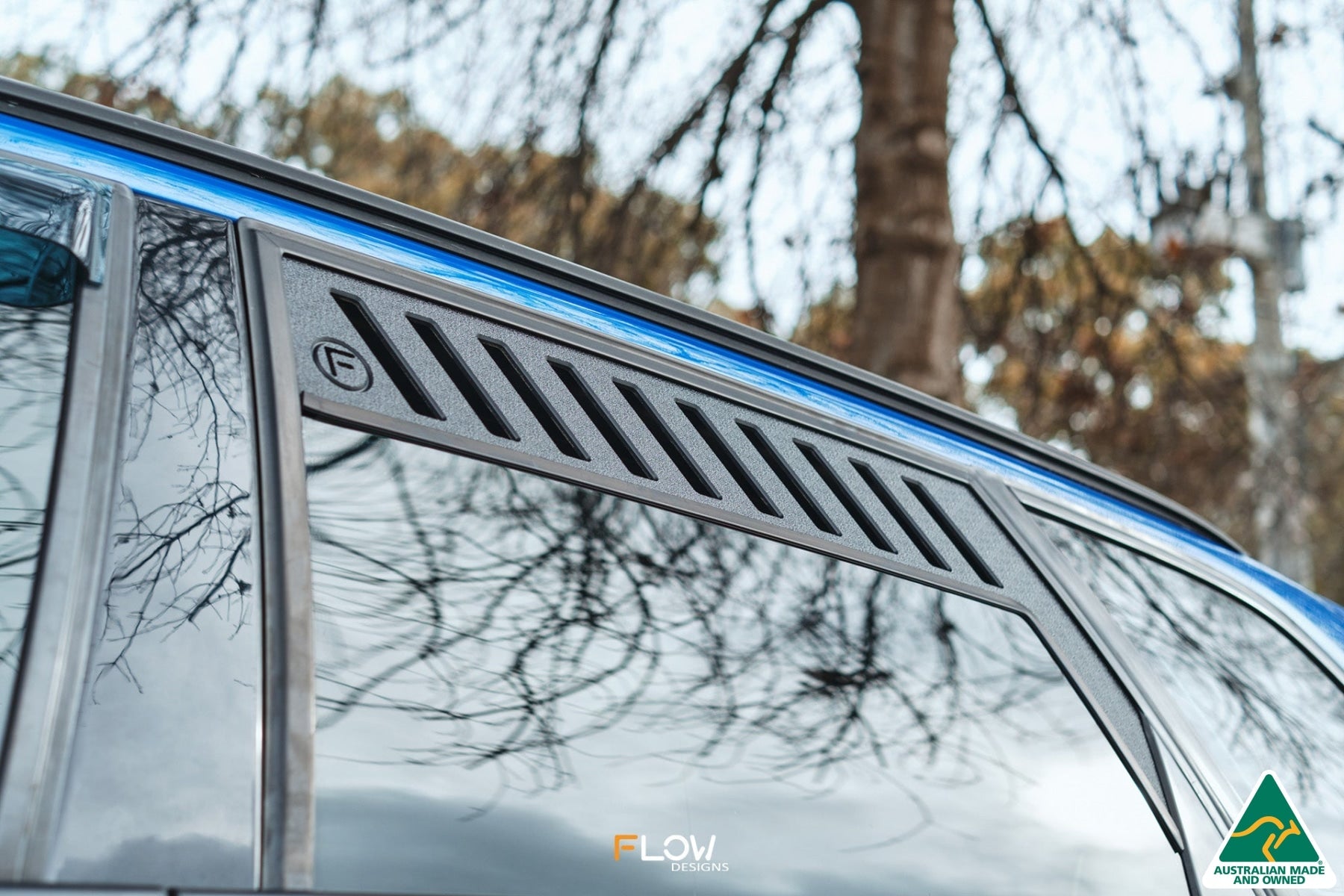 Flow Designs S3 8P Rear Window Vents (Pair) - iilumolab