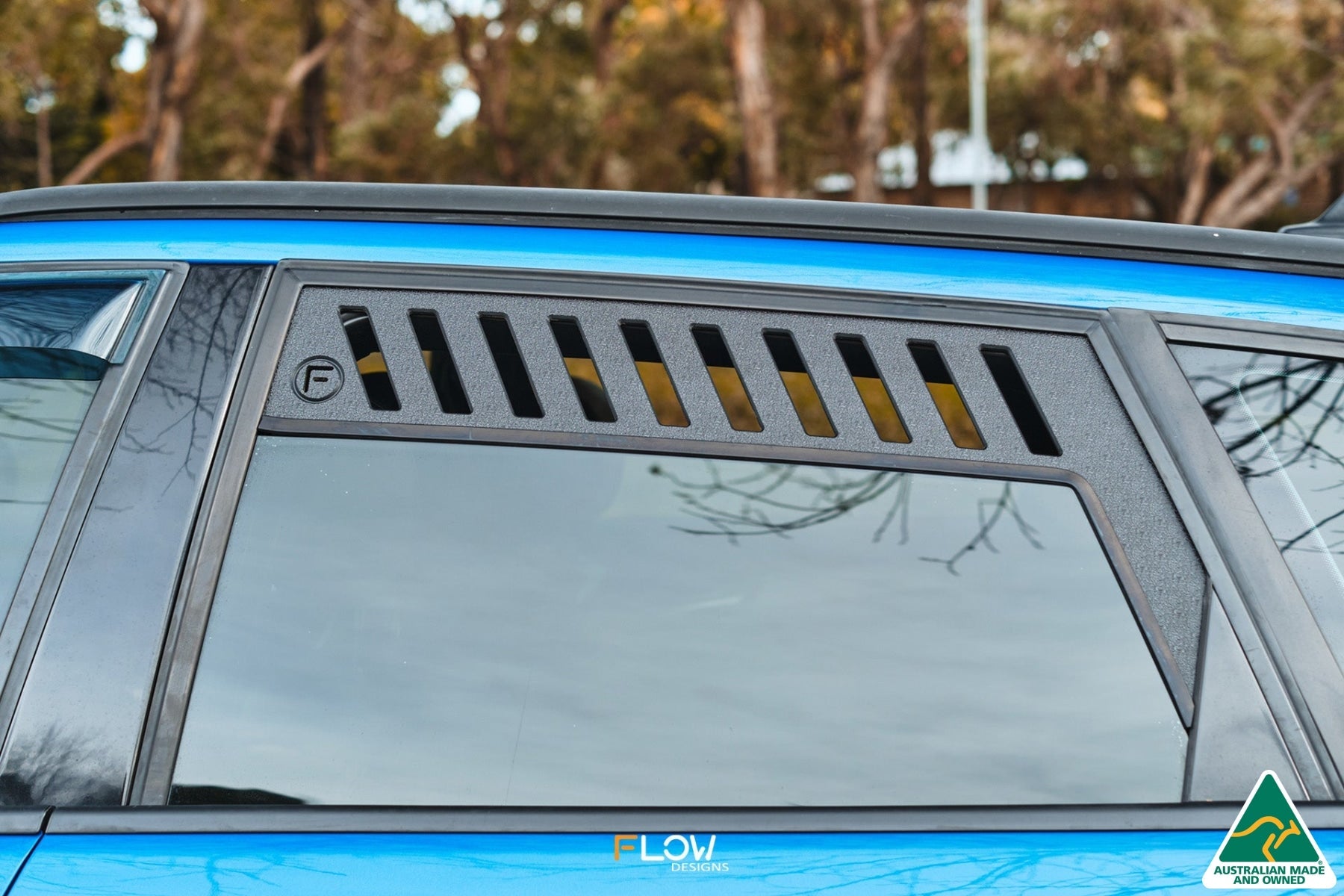 Flow Designs S3 8P Rear Window Vents (Pair) - iilumolab
