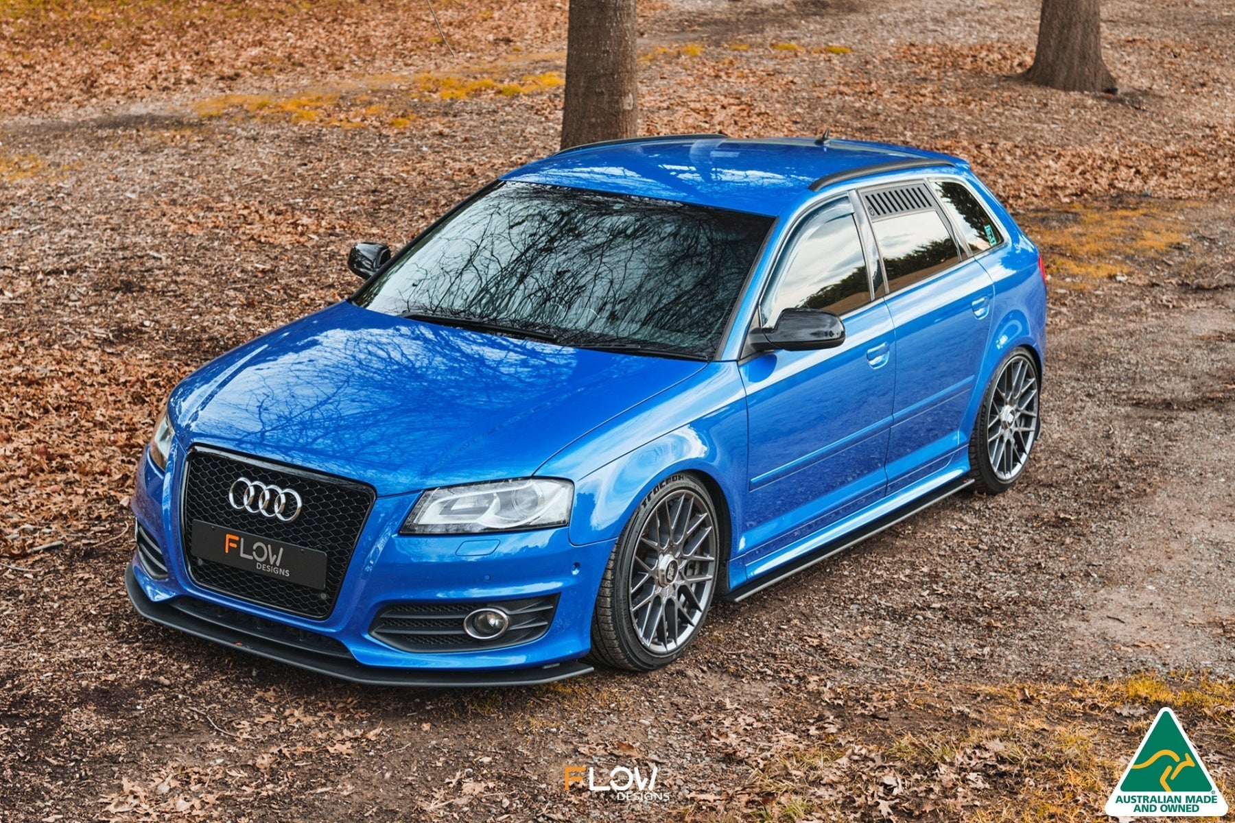 Flow Designs S3 8P2 Hatch (FL) Side Skirt Splitters V3 (Pair) - iilumolab