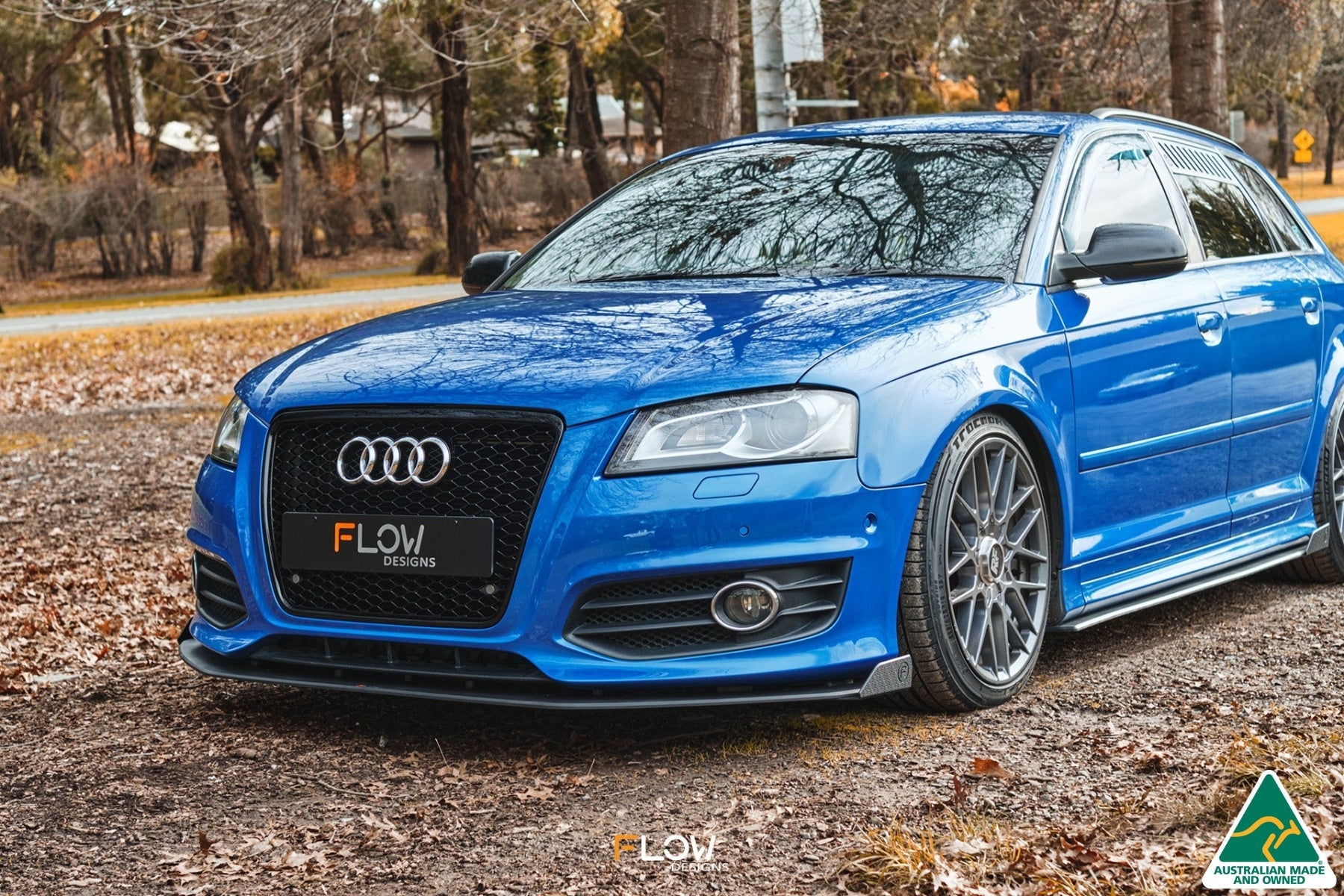 Flow Designs S3 8P2 Hatch (FL) Front Lip Splitter V3 - iilumolab