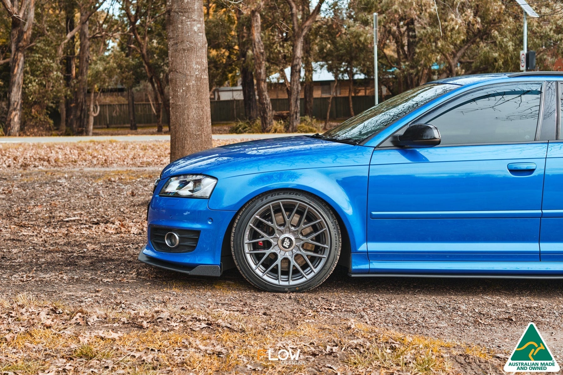 Flow Designs S3 8P2 Hatch (FL) Front Lip Splitter Winglets (Pair)