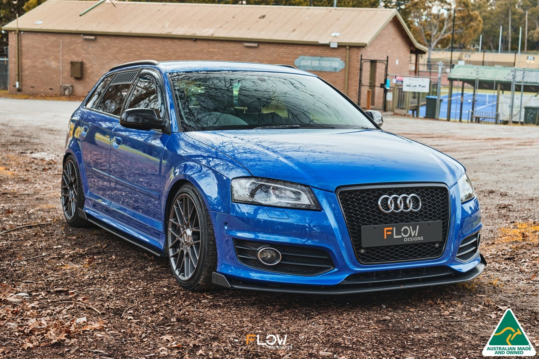 Flow Designs S3 8P2 Hatch (FL) Front Lip Splitter Winglets (Pair)