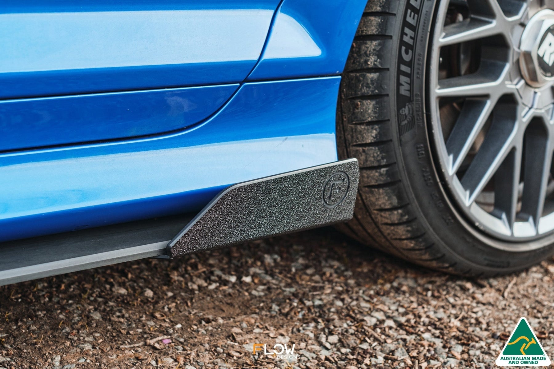 Flow Designs S3 8P2 Hatch (FL) Side Skirt Splitter Winglets (Pair) - iilumolab