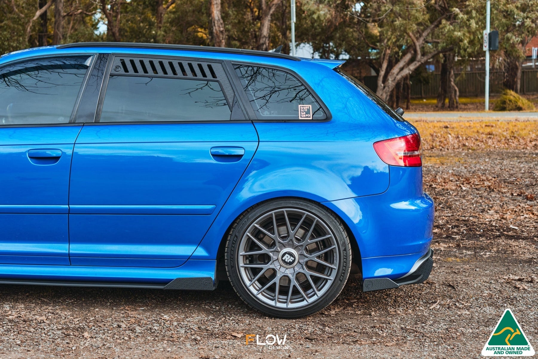 Flow Designs S3 8P2 Hatch (FL) Rear Spat Winglets (Pair) - iilumolab