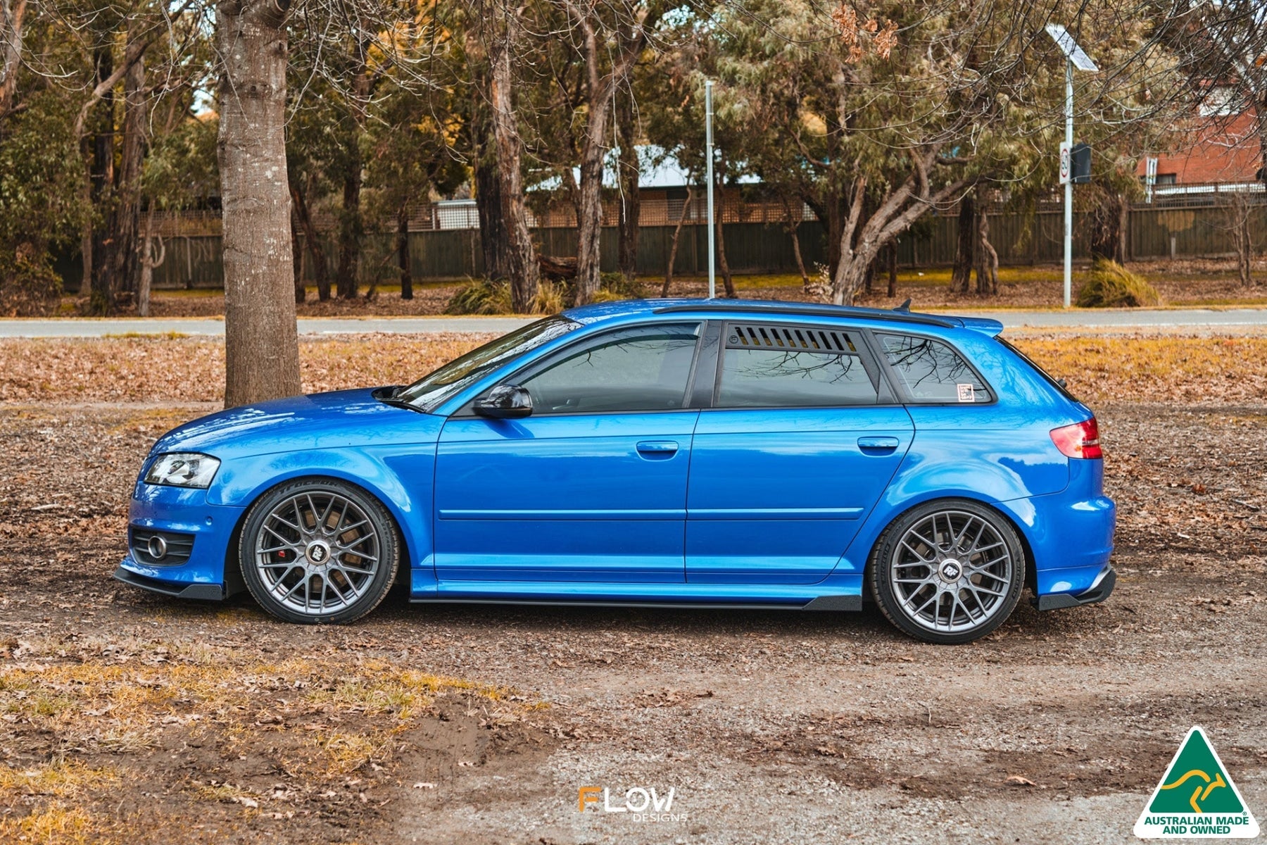 Flow Designs S3 8P2 Hatch (FL) Side Skirt Splitters V3 (Pair) - iilumolab