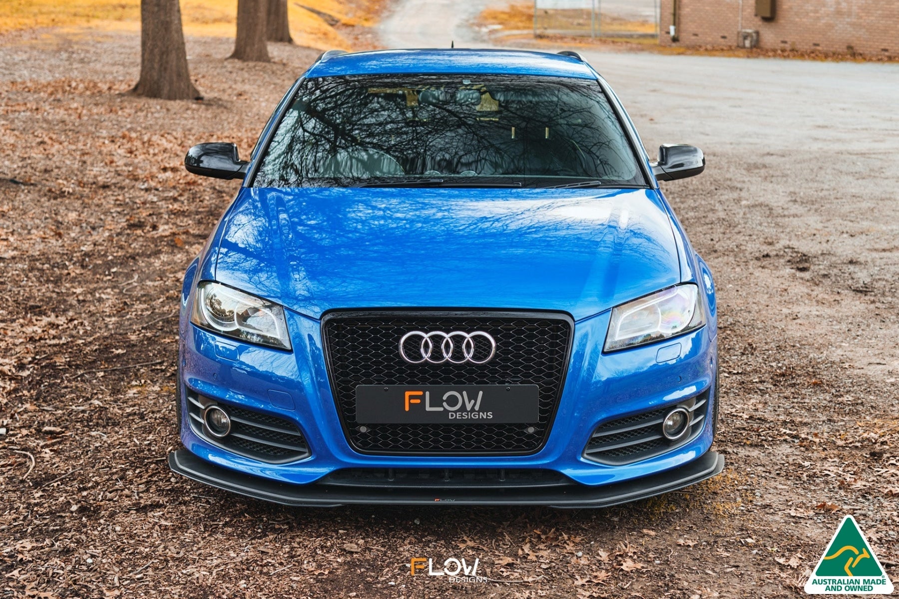 Flow Designs S3 8P2 Hatch (FL) Front Lip Splitter Extensions (Pair) - iilumolab