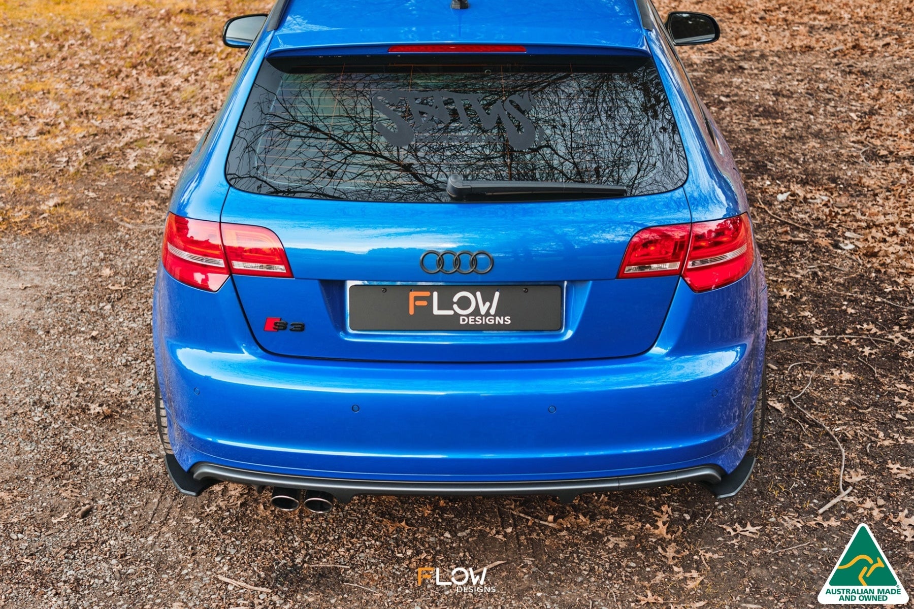 Flow Designs S3 8P2 Hatch (Facelift) Rear Spats V3 (Pair) - iilumolab