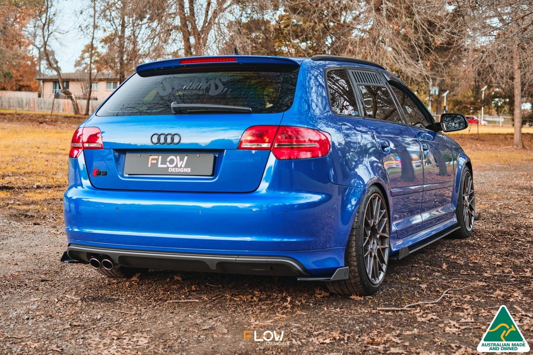 Flow Designs S3 8P2 Hatch (Facelift) Rear Spats V3 (Pair) - iilumolab