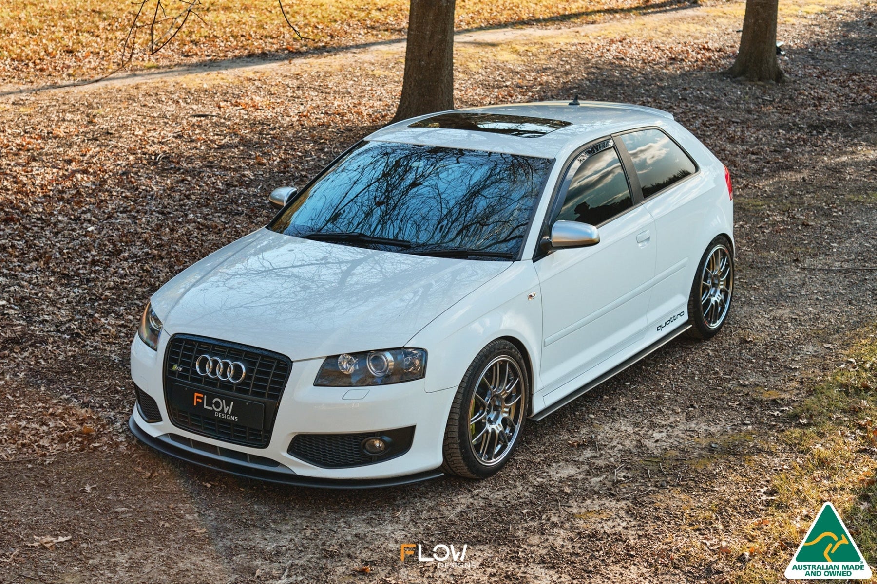 Flow Designs S3 8P Hatch (PFL) Front Lip Splitter V3 - iilumolab