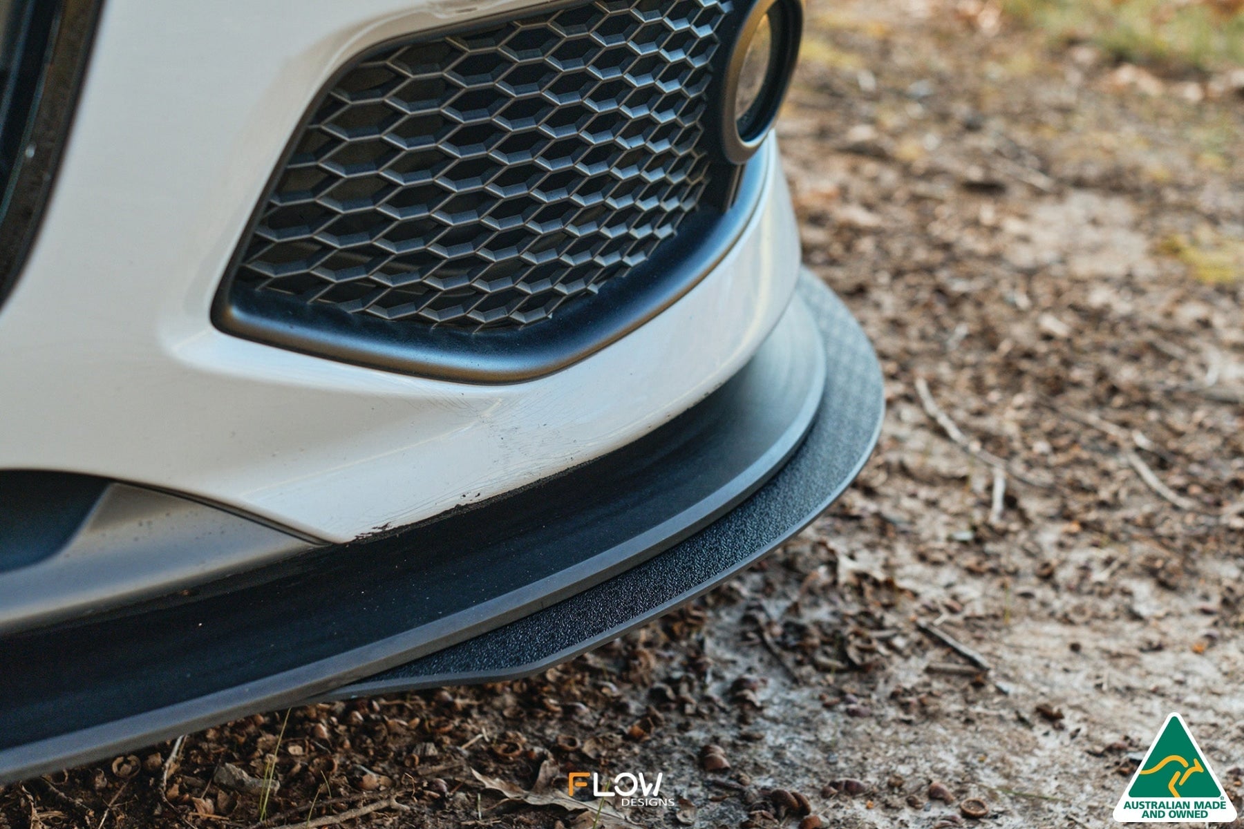 Flow Designs S3 8P Hatch (PFL) Front Lip Splitter Extensions (Pair) - iilumolab